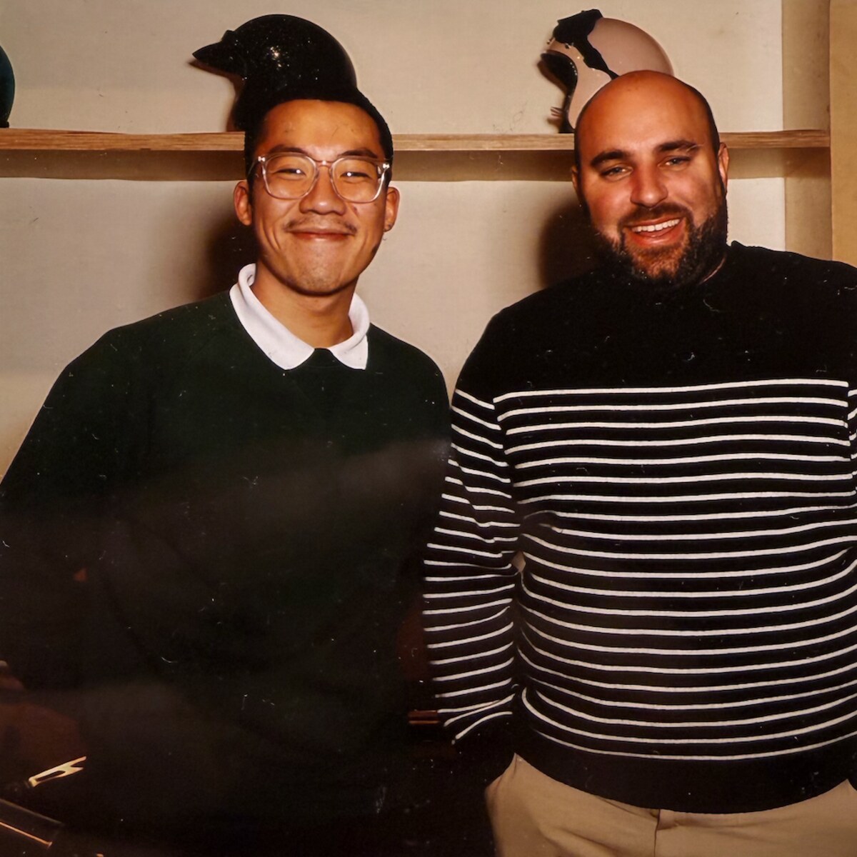 Olivier Ky et Julien, les deux directeurs de La Fabrique Générale, en salle